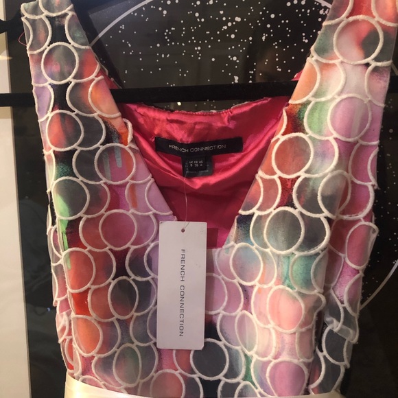 French Connection NWT Artistic Dress Size 4 US - Picture 3 of 7